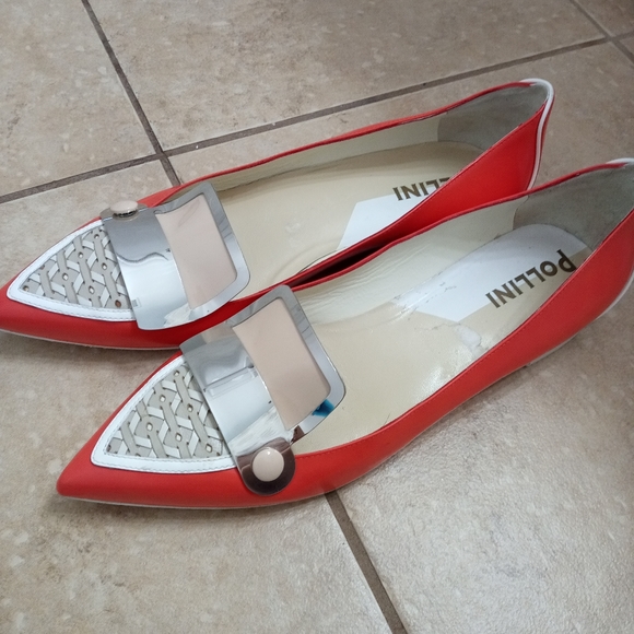 Stunning Pollini woven flats size 9 - Picture 4 of 10
